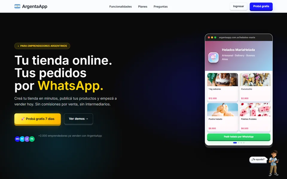 Captura de ArgentaApp